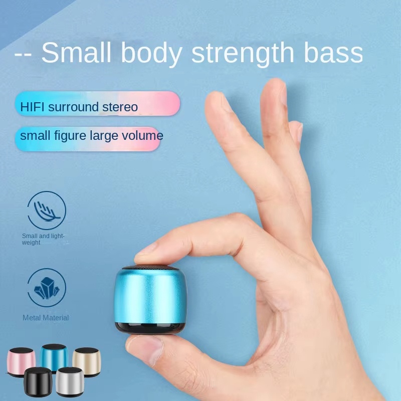 Audio Music Player Pc - Caixa de Som Bluetooth Portátil M1,