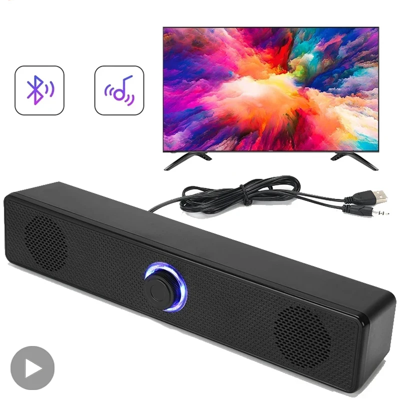 Audio Music Player Pc - Soundbar computador pc tv portátil desktop