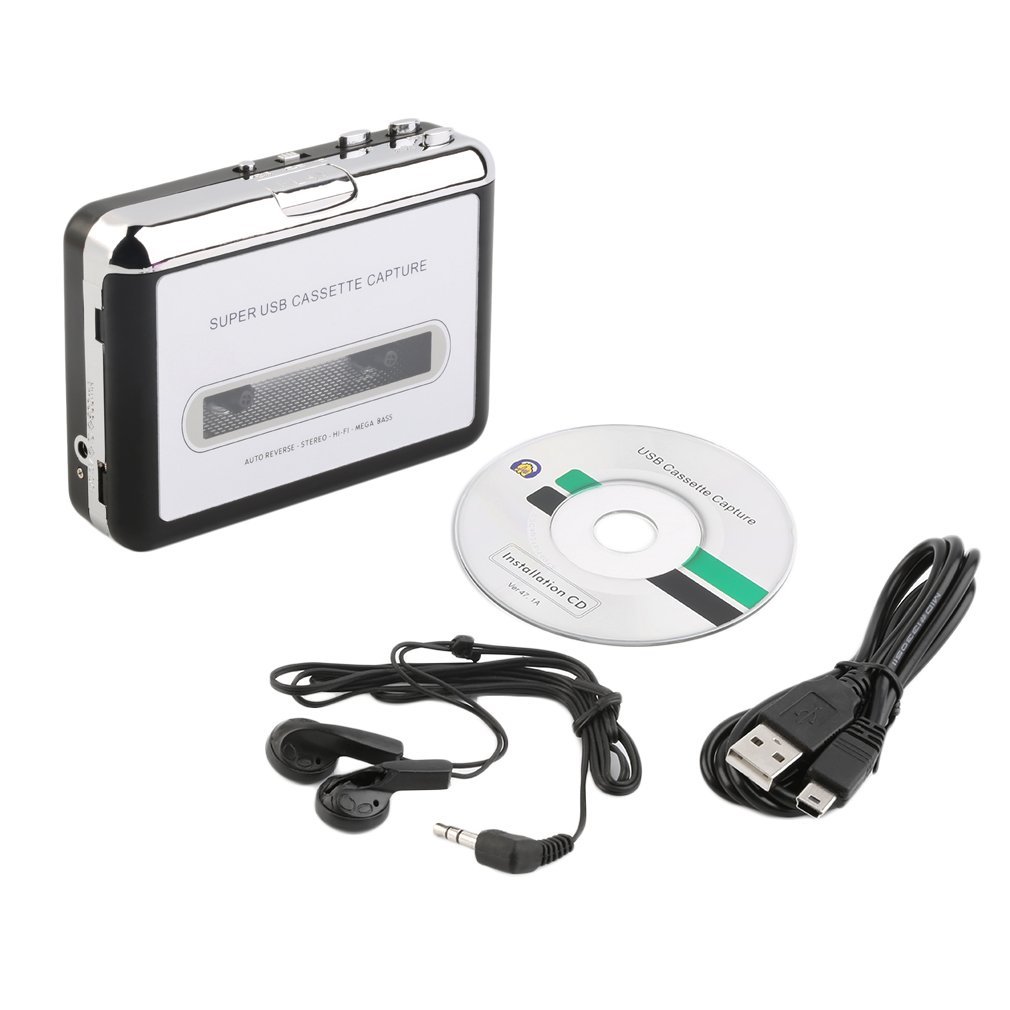 Audio Music Player Pc - Conversor de Cassete para MP3 Super