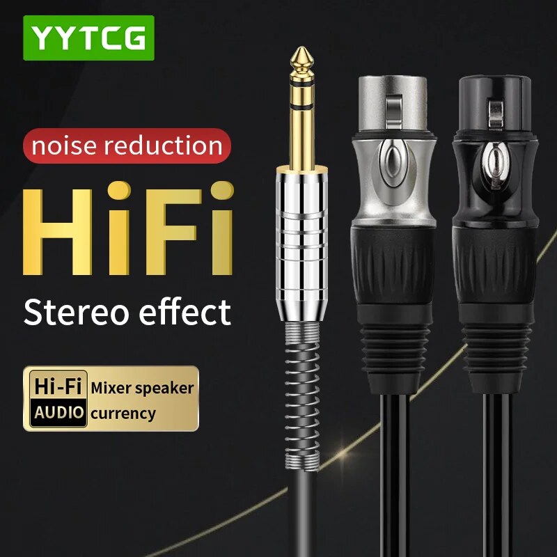 Cabo YYTCG-HiFi para Alto-fala - Audio Music Mixer avaliação e preço