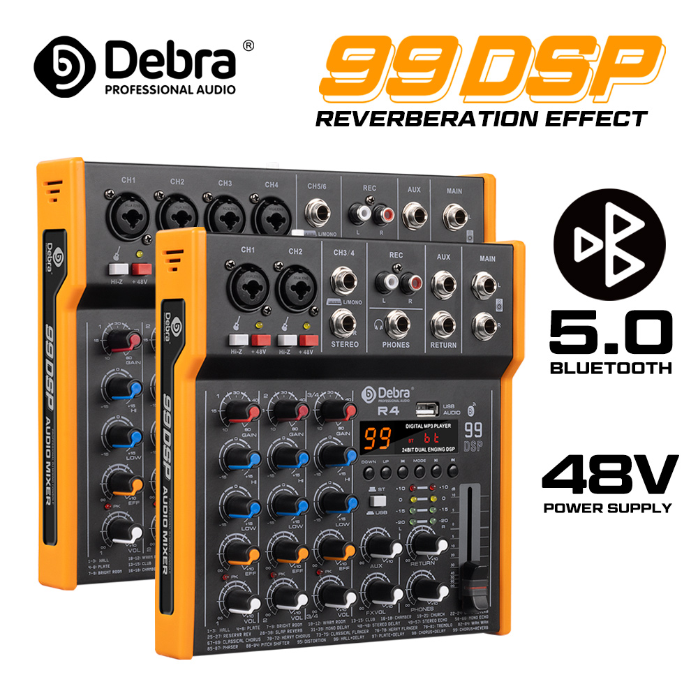 Mixer de Áudio Multi-Canal Deb - Audio Music Mixer avaliação e preço