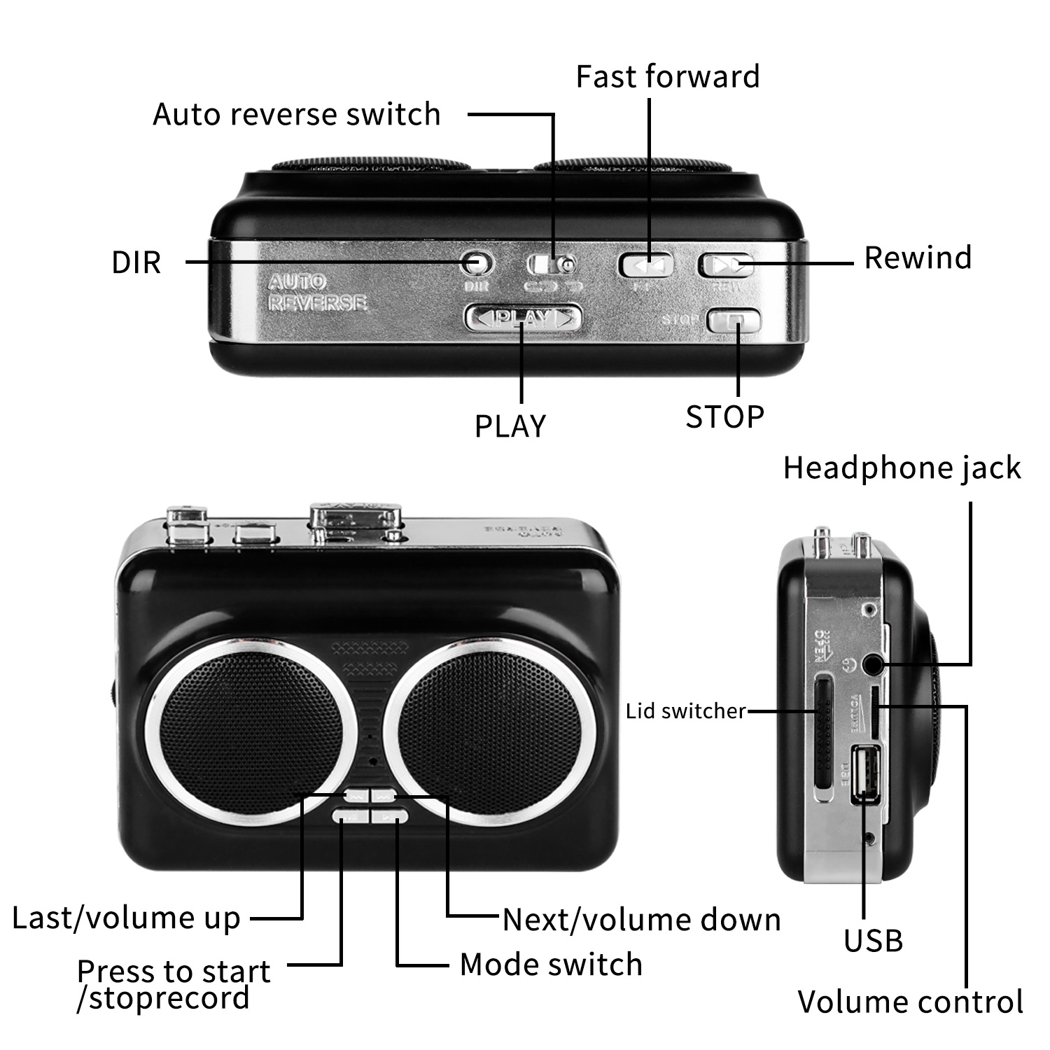Conversor de Fita Cassete USB  - Audio Music Player Pc avaliação e preço