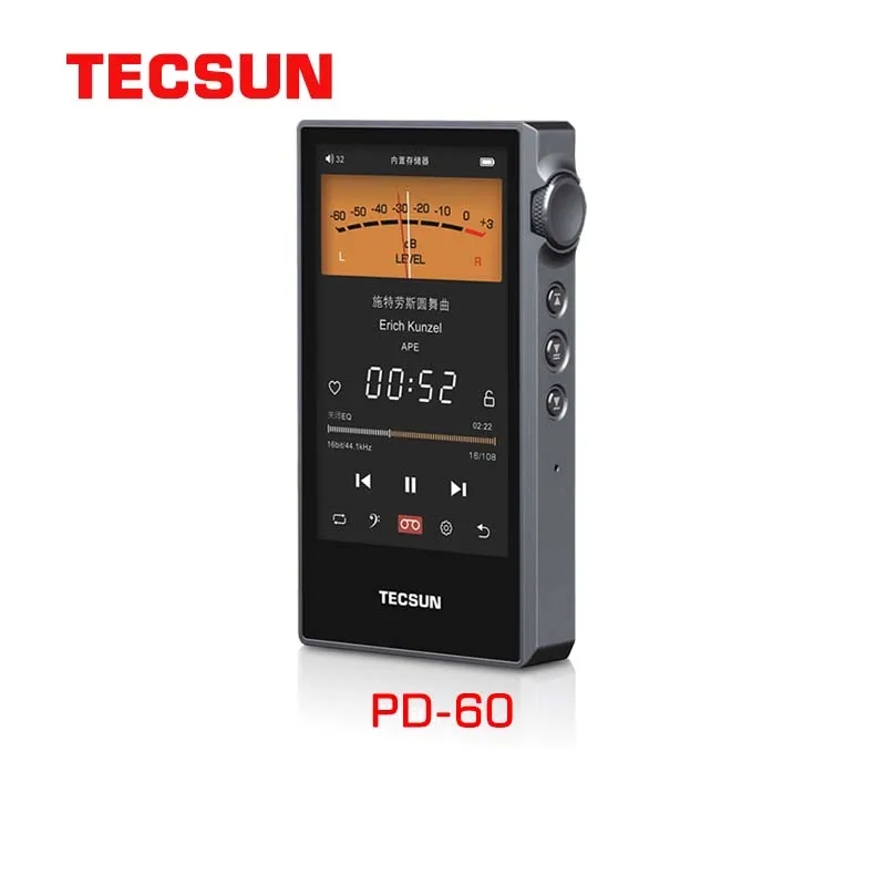 Tecsun PD-60 Tela sensível ao  - Audio Music Equalizer avaliação e preço