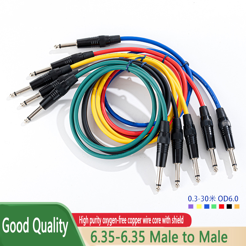 Cabo de áudio jack 6.5mm 6.35  - Audio Music Mixer avaliação e preço