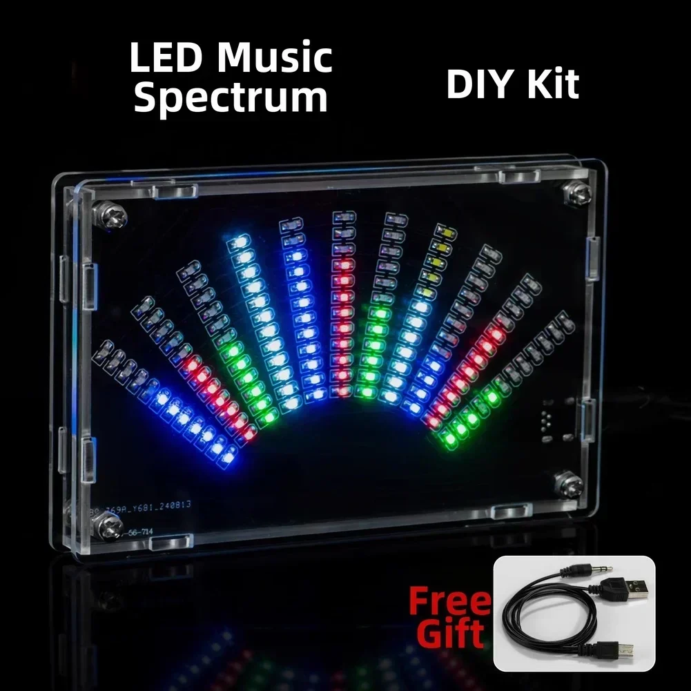 Diy led kit de exibição de esp - Audio Music Visualizer Free avaliação e preço