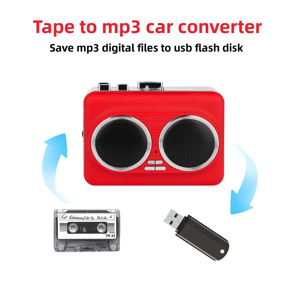 Usb cassete player música áudi - Audio Music Player Pc avaliação e preço