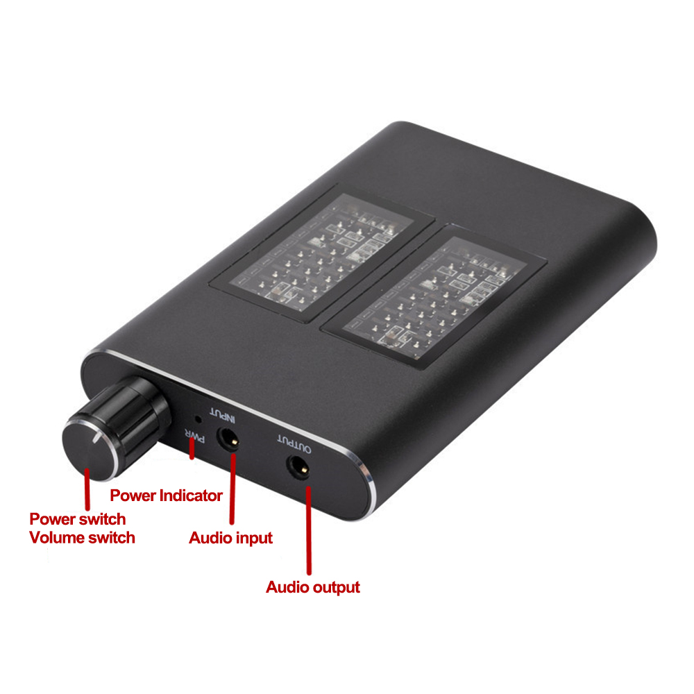 Amplificador de fone de ouvido - Audio Music Player Pc avaliação e preço
