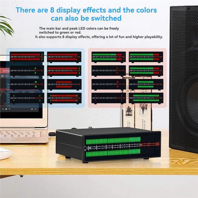 M52K-VU56-PRO Medidor de Nível - Audio Music Visualizer Free avaliação e preço