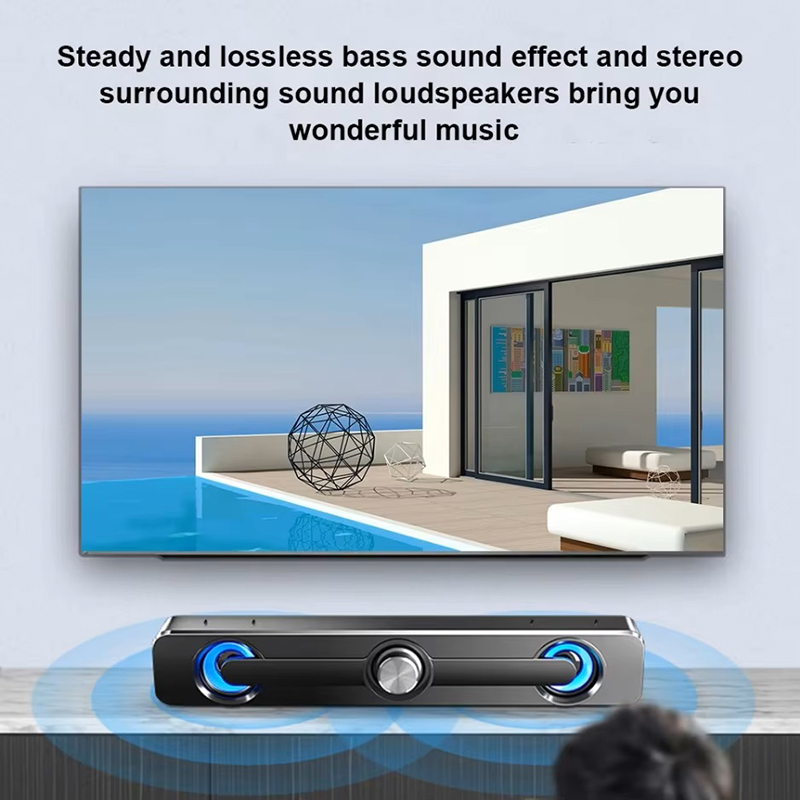 Caixa de Som com Fio, Soundbar - Audio Music Player Pc avaliação e preço