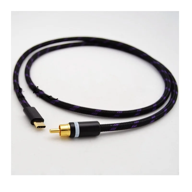 Cabo de áudio coaxial tipo C p - Audio Music Gen avaliação e preço