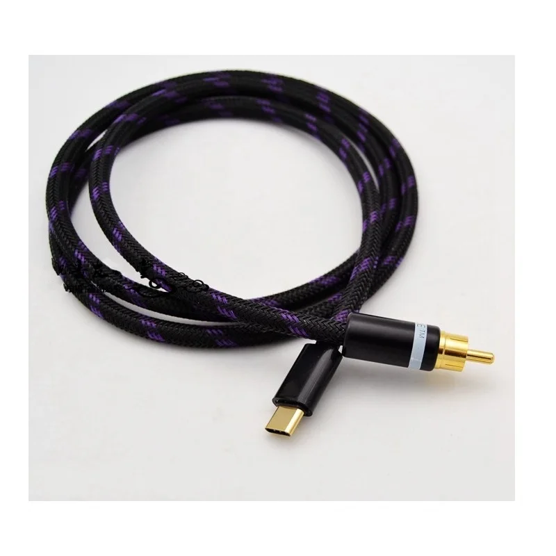 Cabo de áudio coaxial tipo C p - Audio Music Gen avaliação e preço