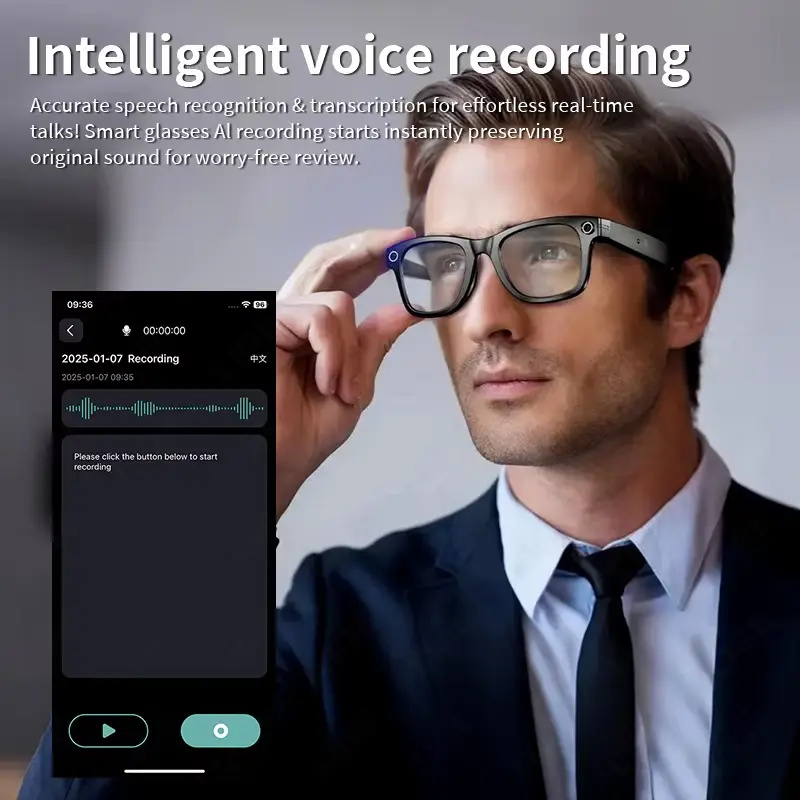 Óculos Inteligentes com Câmera - Audio Music Recording avaliação e preço